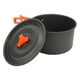 thumbnail image 2 of Juego de Utensilios de Cocina ANGGREK Para Acampar Aluminio Oxidado Duro Antiadherente, 2 of 8