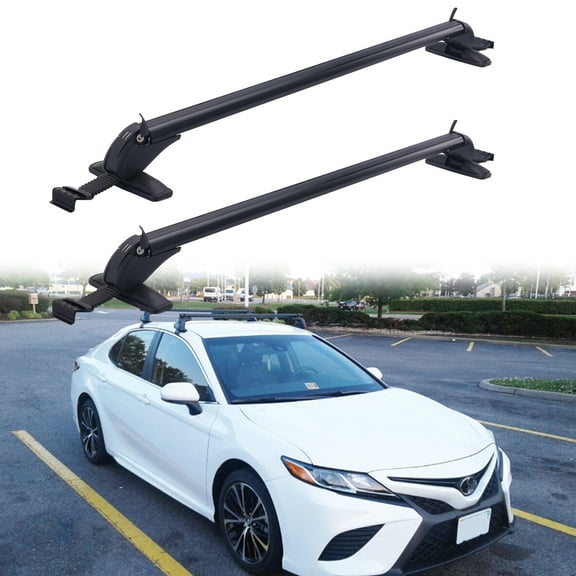Car Top Roof Rack Luggage Bicycle Carrier Cross Bars For Toyota Camry 2010-2022