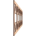 thumbnail image 3 of Ekena Millwork 47"W x 12"H x 1/4"T Woodall Fretwork Moulding, Red Oak, 3 of 13