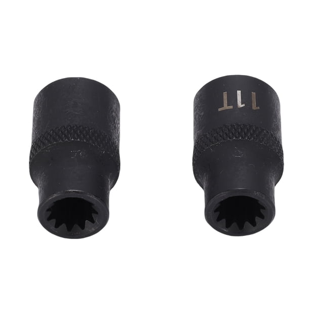 Enchufe Para Pinza De Freno De Camión, Acero, Acabado Negro, 3/8 Pulgadas, 11 Puntos, Repuesto Para ADB 22X ADB 225 SN6 SN7 SK7