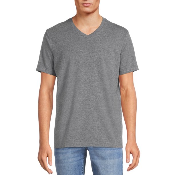 George Men's Short Sleeve V-Neck Tee - Walmart.com