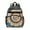 Orange Blue Tie, variant on Colorful Tie Dye Pattern Backpack for School,Cute School Bag,Schoolbag with Adjustable Shoulder Straps & Padded Back,15.25"x11.5"x5.25"