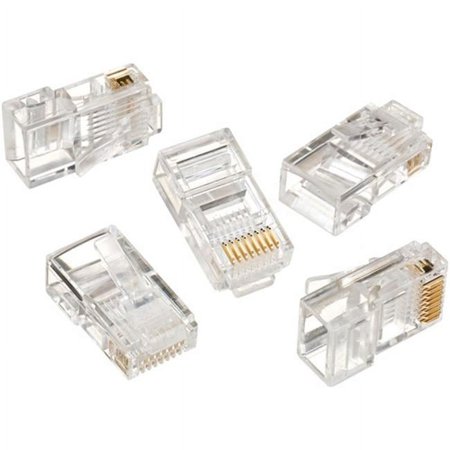 UPC: 0783250853465 | IDEAL RJ-45 8-Position 8-Contact Round Solid Modular Plug 25/Pack IDI85346