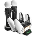 thumbnail image 1 of FYBTO PS5 Controller Charger Station, 4 in 1 PS5 Controller Charging Station, Fast Charging Dock Compatible with PS 5 VR Wireless Controller,, 1 of 7