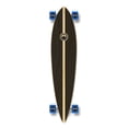 thumbnail image 2 of Yocaher Pintail Longboard Skateboards 40" x 9" Complete w/Premium 80A Grip Tape Aluminum Truck ABEC-9 Bearing 71mm Longboard Skateboard Wheels - Surfer, 2 of 7