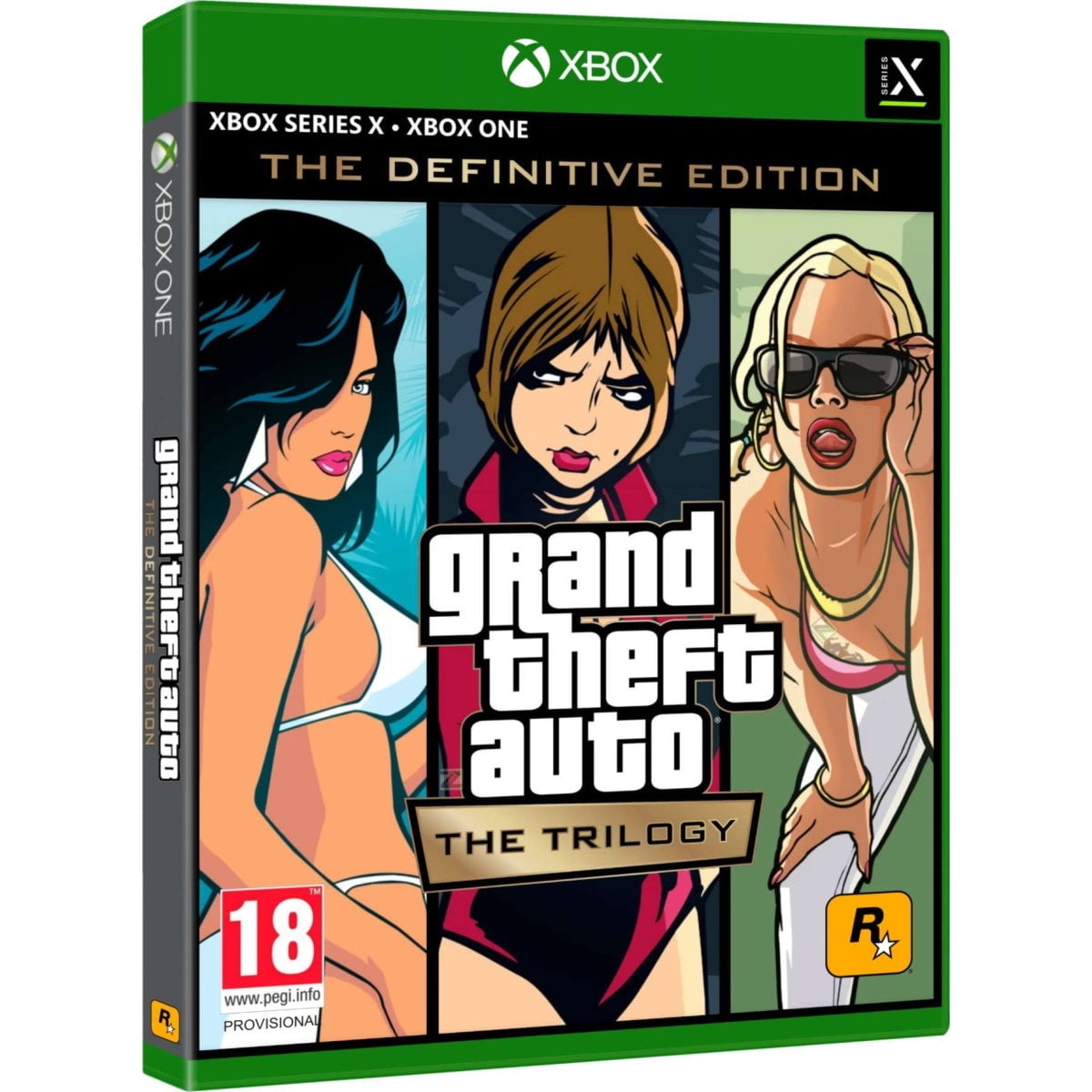 Grand Theft Auto: The Trilogy - The Definitive Edition - Xbox Series X/xbox  One : Target