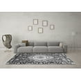 thumbnail image 3 of Ahgly Company Indoor Square Persian Gray Traditional Area Rugs, 7' Square, 3 of 4