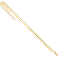 thumbnail image 4 of 14K Solid Yellow Gold Anklet Summer Beach Foot Ankle Bracelet, 4 of 6