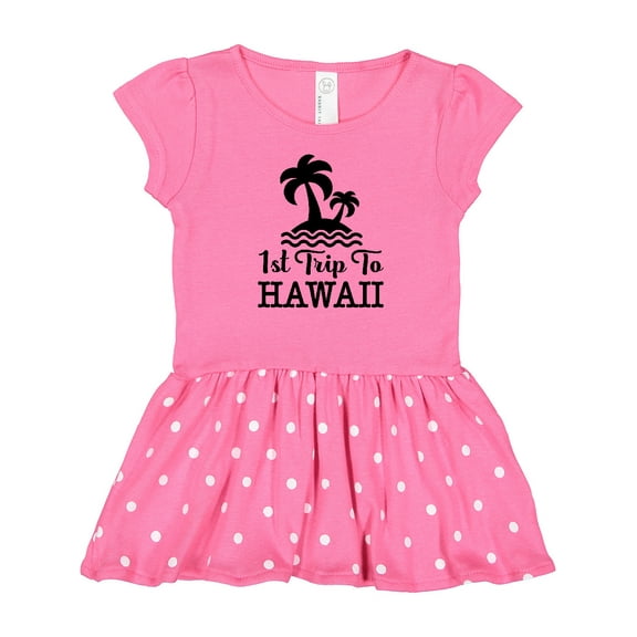 Inktastic First Trip to Hawaii Vacation Gift Baby Girl Dress