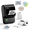 black printer +2 rolls thermal paper, variant on Phomemo M100 Portable Sticker Printer And 1 Roll Paper, Wireless Thermal Label Maker, Easy to Use, Prints 20-50 Mm Wide, for Home Office, School, Storage And Organization （White）
