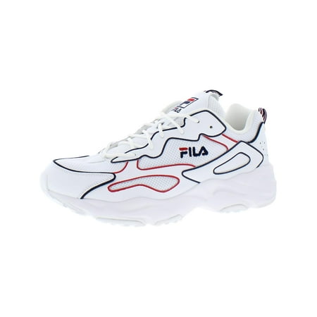 Fila Mens Ray Tracer Contrast Piping Workout Fitness Sneakers