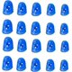 thumbnail image 1 of 20 puntas de los dedos, 5 tamaños, almohadillas protectoras de silicona antideslizantes y reutilizables para la punta de los dedos, para clasificación de papel, clasificación, costura, conte, 1 of 5