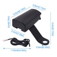 thumbnail image 4 of Kieccall 5V USB Motorcycle Charger Socket - Power Supply for Cell Phone & GPS, Weatherproof Handlebar-Mounted Accessory, 4 of 8