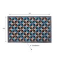 thumbnail image 2 of Printed Pvc Mat Flower Burst 18"X30", 2 of 3