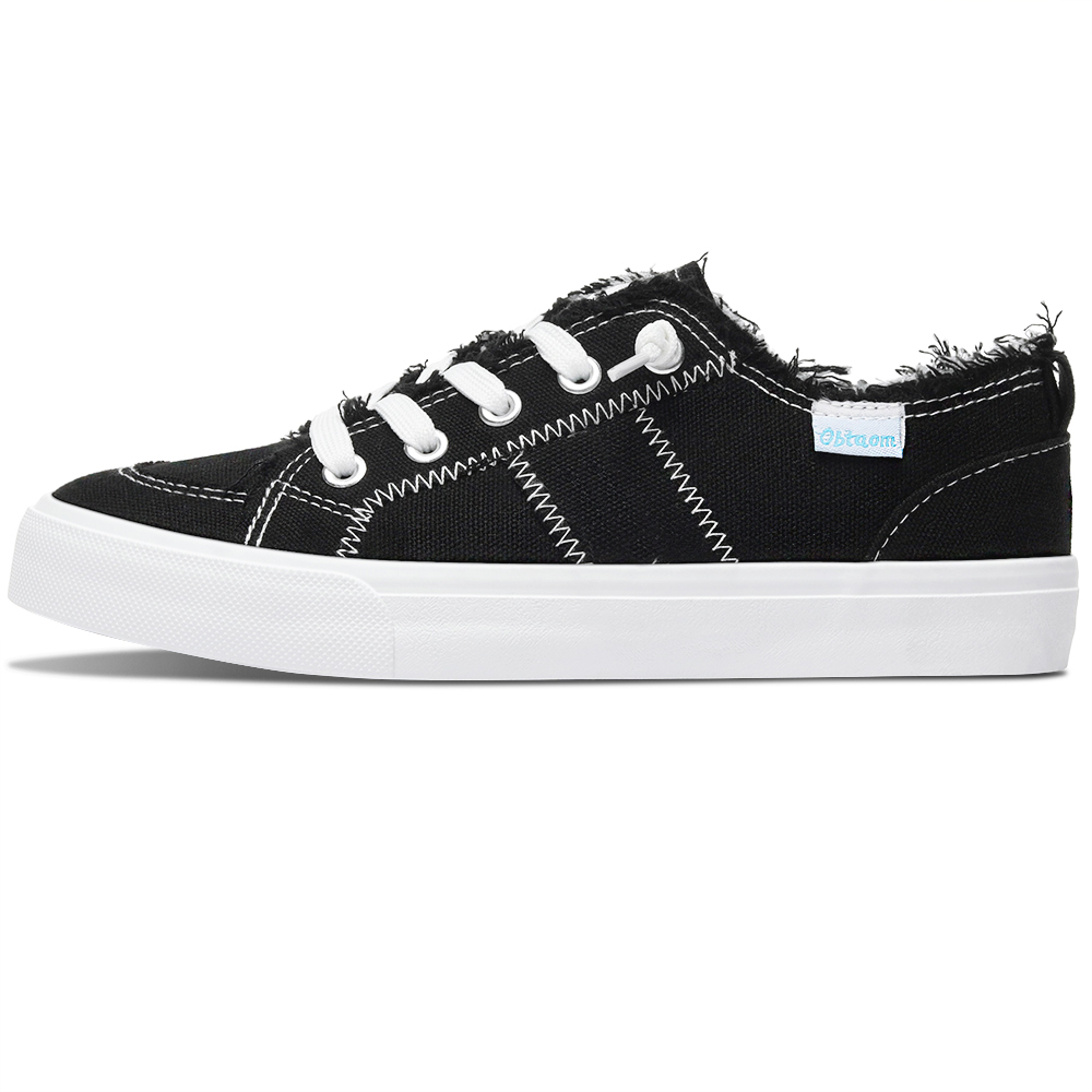 Obtaom Women's Play Fashion Canvas Slip-On Sneaker photo 6