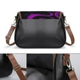 thumbnail image 3 of Glowing Butterfly Violet Vintage Crossbody Bag for Women Medium Leather Hobo Bags Shoulder Bag Classic City Leather Satchels, 3 of 8