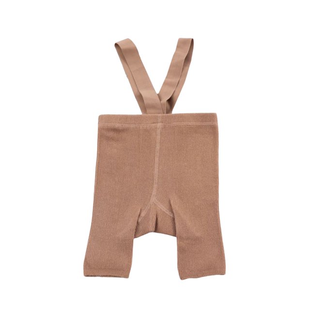 Diconna Baby's Fashion Solid Color High Waist Knitted Suspender Pantyhose