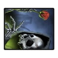 thumbnail image 2 of RYLABLUE Ghost Blanket Fleece Throw Blanket for Sofa or Bed 58x80 inches, 2 of 3