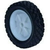 Martin Wheel 615P-OF Semi-Pneumatic Universal Lawn Mower Wheel Plastic/Rubber