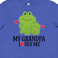 thumbnail image 4 of Inktastic Grandpa Loves Me Frog Youth T-Shirt, 4 of 5