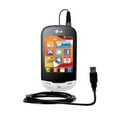 thumbnail image 1 of Classic Straight USB Cable suitable for the LG EGO Wi-Fi with Power Hot Sync and Charge Capabilities, 1 of 1