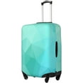 thumbnail image 2 of Highly Elastic Spandex Suitcase Cover Luggage Cover Protector Large Fits 25 to 28 Inch Abstract Geometric Blue Background Prints, 2 of 6
