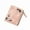 light pink, variant on Jeans Style Buckle Wallet Cat Embroidered Canvas Zip Coin Purse