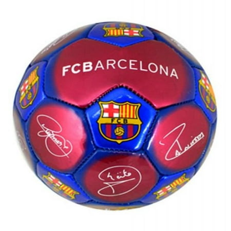- NEW FC BARCELONA FCB MINI SIGNATURE FOOTBALL SIZE 1 (OFFICIAL CLUB MERCHANDISE)