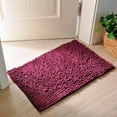 thumbnail image 3 of PDNRPSP 1 Pack Chenille Bath Rugs, Extra Soft Absorbent Bathroom Rugs, Machine Washable Bath Mats for Bathroom Floor Tub and Shower Home Decor Accessories 40x60" (I), 3 of 9