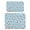 White-247, variant on 2-Pack Coffee Maker Mats for Countertop Absorbent Non-Slip French Fries Design, 4-Layer Eco-Friendly Mat Set for Coffee Station, Dish Drying & Pet Bowls (12x19 Inch, Brown)
