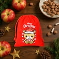thumbnail image 7 of ToyKingdee Small Coth Christmas Gift Bags with Drawstring, Jewelry Bags Bulk, Mini Velvet Pouch for Wrapping Holiday Party Favors or Gifts for Friends, 7 of 7