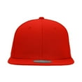 thumbnail image 2 of Decky RP1 6 Panel High Profile Structured Acrylic/Polyester Fitted Hat-Red-7, 2 of 2