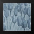 thumbnail image 2 of Villa, Mlli 20x20 Black Modern Framed Museum Art Print Titled - Tulips Patch Blues, 2 of 5