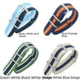 thumbnail image 3 of Hot  One Over NATO Nylon Strap Braided Canvas Waterproof Steel Ring Watch Strap 12-24mm, 3 of 5