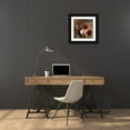 thumbnail image 3 of Ferrari, Sandro 20x20 Black Ornate Wood Framed with Double Matting Museum Art Print Titled - Nobilta italiana (detail), 3 of 4