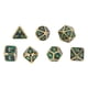 thumbnail image 5 of Juego de dados de metal de 7 piezas, diferentes formas, dados poliédricos de números claros para juegos de rol, juegos de mesa tipo 1, 5 of 9