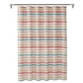 thumbnail image 5 of Mainstays Watercolor Multicolor Stripe Polyester Shower Curtain, 72" x 72", 5 of 6