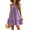 Light Purple, variant on WTOBBY Women's Dress Sleeveless Loose Casual Beach Dress, Chic and Comfortable for Summer Outings, Vacation Style Essential,Black L