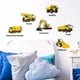 thumbnail image 5 of Billuyoard Pegatina de pared de coche de ingeniería para habitación de niños, pegatinas autoadhesivas para vehículos, diseño de escena, Decoración del hogar, 5 of 6