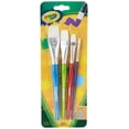 thumbnail image 1 of Juego de pinceles Crayola, grandes (4 unidades), finos y gruesos, 1 of 2