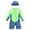 Green, variant on YTDSCS Baby Toddler Boys One Piece Swimsuit with Cap 2PCS Long Sleeve Bathing Suit Kids Summer UV Protective Boys Swimwear 2-8T