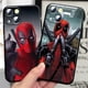 thumbnail image 2 of Funda de Deadpool divertida de Marvel para Apple iPhone, 15, 14, 13, 12, 11, Mini, XS, XR, X, 6S, 6 Pro, Max Plus, cubierta negra, 2 of 5