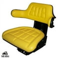 thumbnail image 2 of Yellow Trac Seats Tractor Suspension Seat Fits John Deere 1120 1130 1140 JD300, 2 of 11