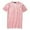 Pink, variant on Men T Shirts for Mens Velvet Velour Fashion Hop Slim Short Sleeves T Shirts Khaki XL