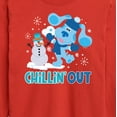 thumbnail image 3 of Blue's Clues & You! - Chillin' With My Snowmies - Toddler And Youth Long Sleeve Graphic T-Shirt, 3 of 5