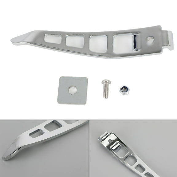 Motorcycle Chrome Stand Kickstand Extension Fit For Dyna Low Rider Street Bob