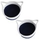 thumbnail image 1 of Organizar,Paquete de 2 cestas de almacenamiento tejidas, cesta de almacenamiento decorativa, cesta redonda de almacenamiento de juguetes para perros y gatos Adepaton BST3001885-4, 1 of 6