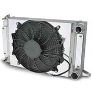 AFCO Cooling 80104NFAN Scirocco-Style Radiator Fan & Shroud Combo