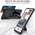thumbnail image 5 of Pour Samsung Galaxy Note20 Ultra Armure de Soldat Étui de Protection Antichoc TPU + PC Magnétique avec Support, 5 of 5