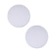 thumbnail image 1 of BRIGHTFUFU 2 protectores de pared redondos para puerta, autoadhesivos, anticolisión, color blanco, 1 of 8